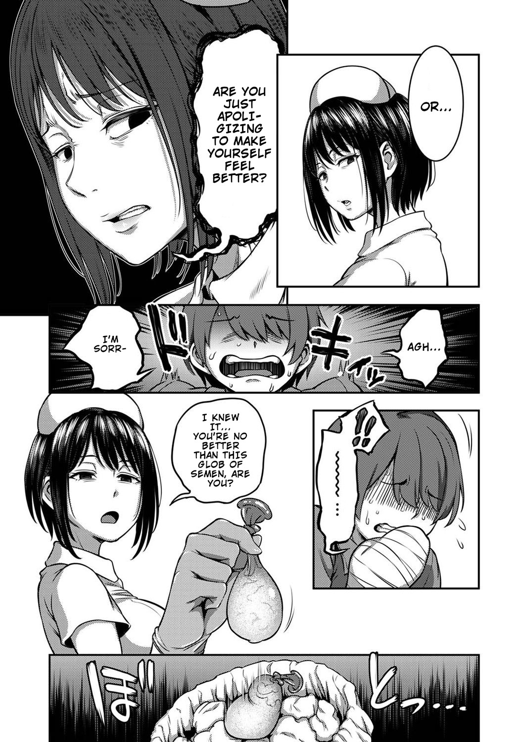 Hentai Manga Comic-Semen Extraction Ward ~Life In a Hospital Where a Nurse With a Cruel Personality Manages Your Orgasms~-Read-24